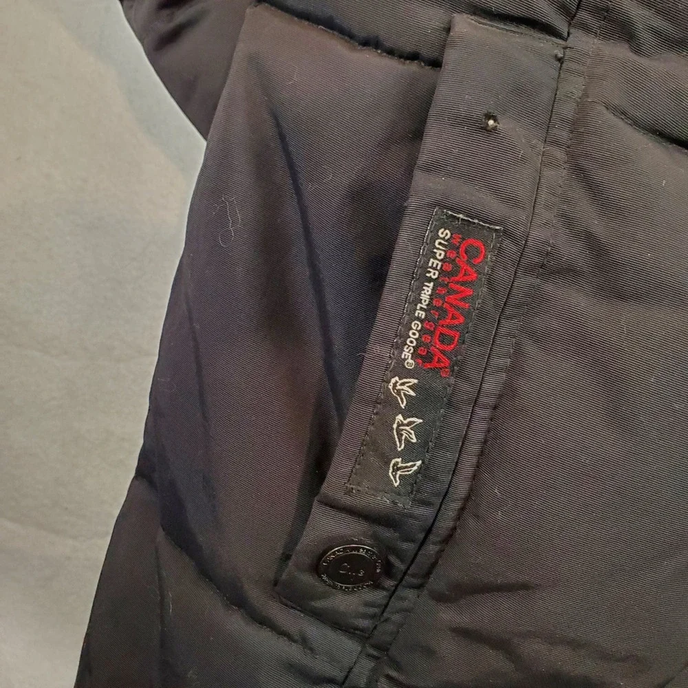 Canada Weather Gear Women Puffer Parka Black Faux Fur Hood Long Coat Size Medium - Picture 5 of 13